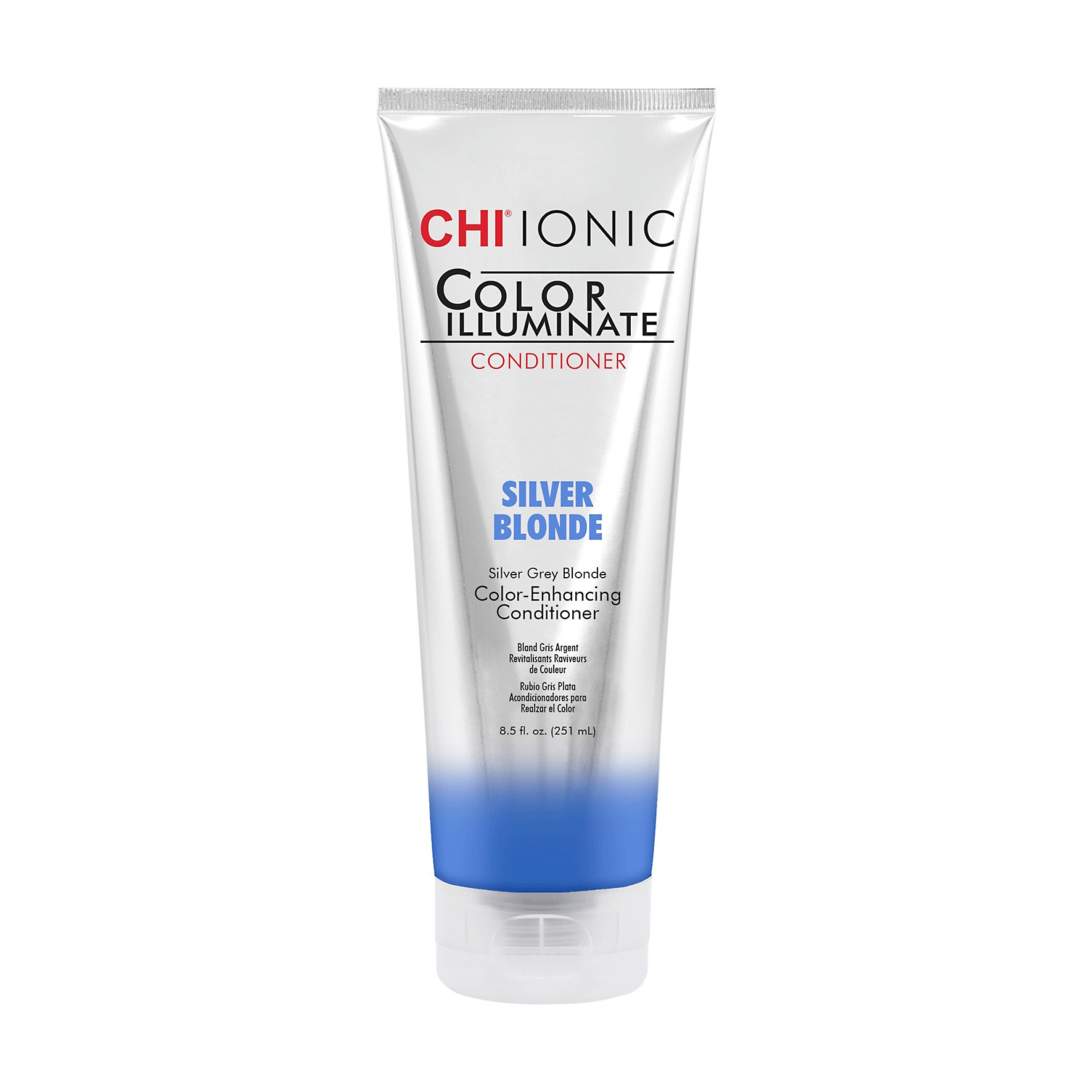 Відтінковий кондиціонер для волосся CHI Ionic Color Illuminate, Silver Blond, 251 мл