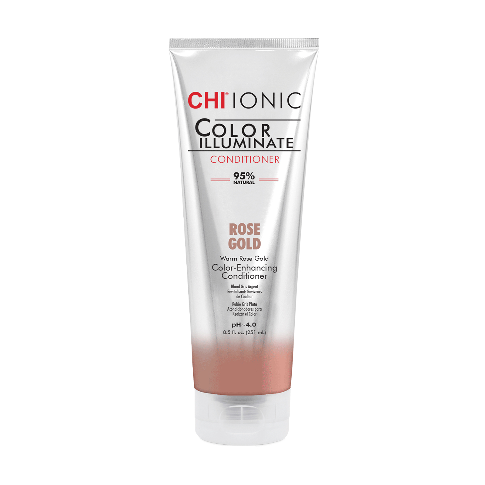 Відтінковий кондиціонер для волосся CHI Ionic Color Illuminate Conditioner Rose Gold, 251 мл